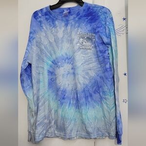 ColorTone Ride The Rapids Pocono Tie-Dye Long Sleeve Shirt Size Large